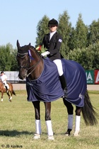 Luokan 20 Prix de Hipposport voittaja Therman Susanna ja Dragonheart