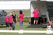 Touhukas kuuluttaja vauhdissa