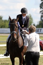 Maria Pyykönen ja Zelle. pikkumestaruus 1.