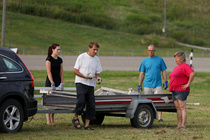Kolmen radan rakennuksessa on oma hommansa